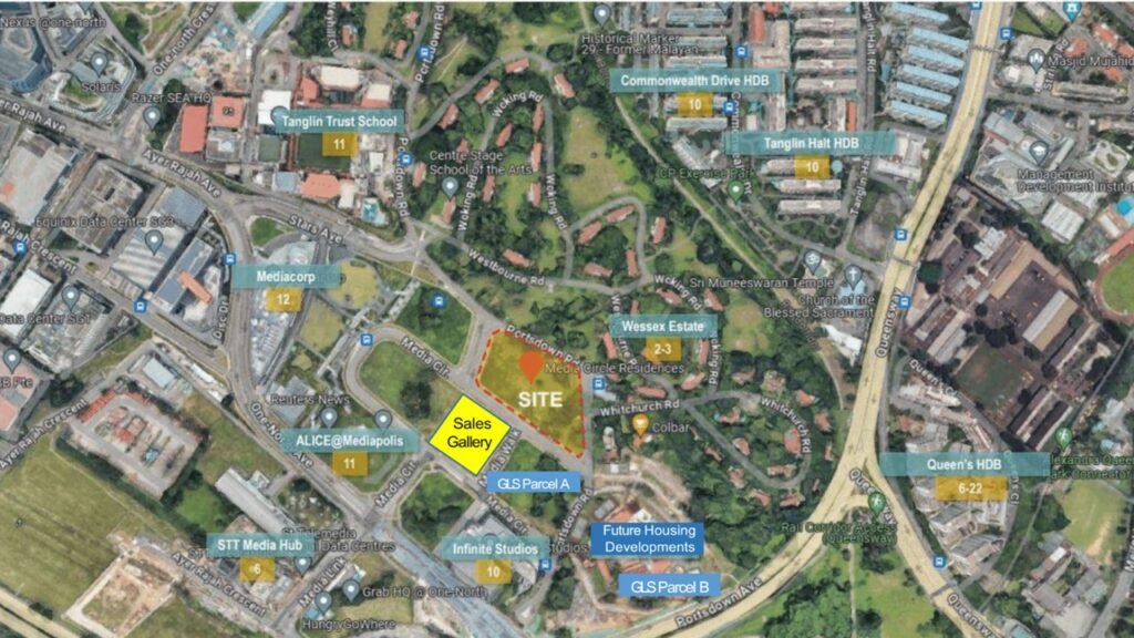 Bloomsbury-Residences-Showflat-Location-Map